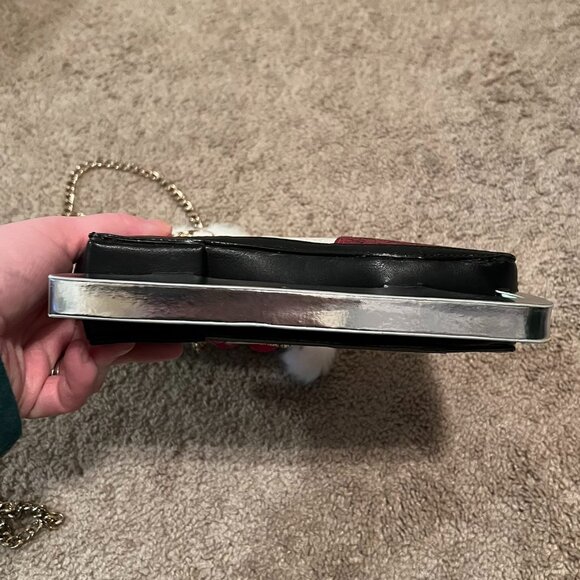 NWT Betsey Johnson Ice Skate Cross Body Purse - Picture 3 of 9